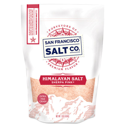 Sherpa Pink® Himalayan Salt 1 lb Refill Bags