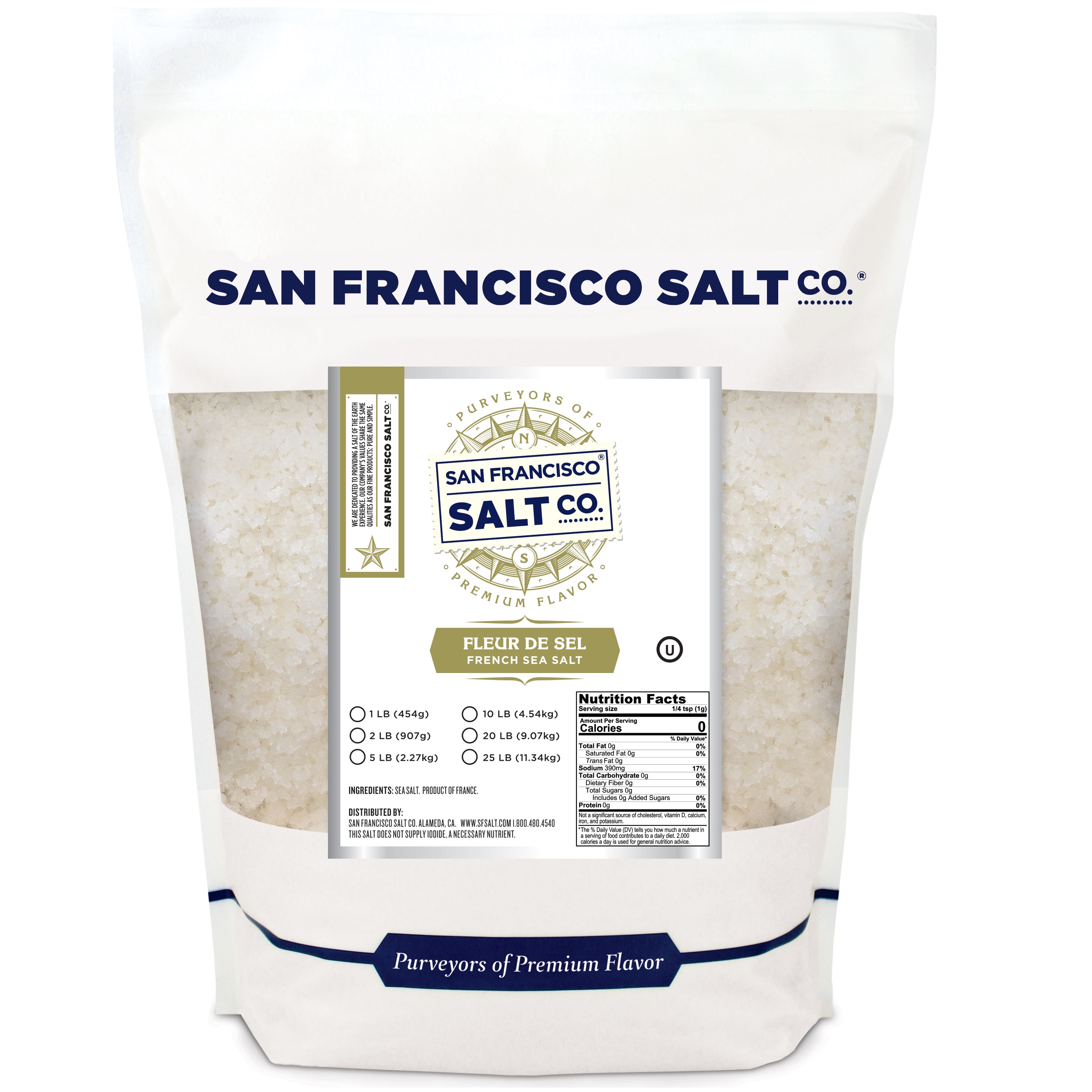 Fleur de Sel - San Francisco Salt Company