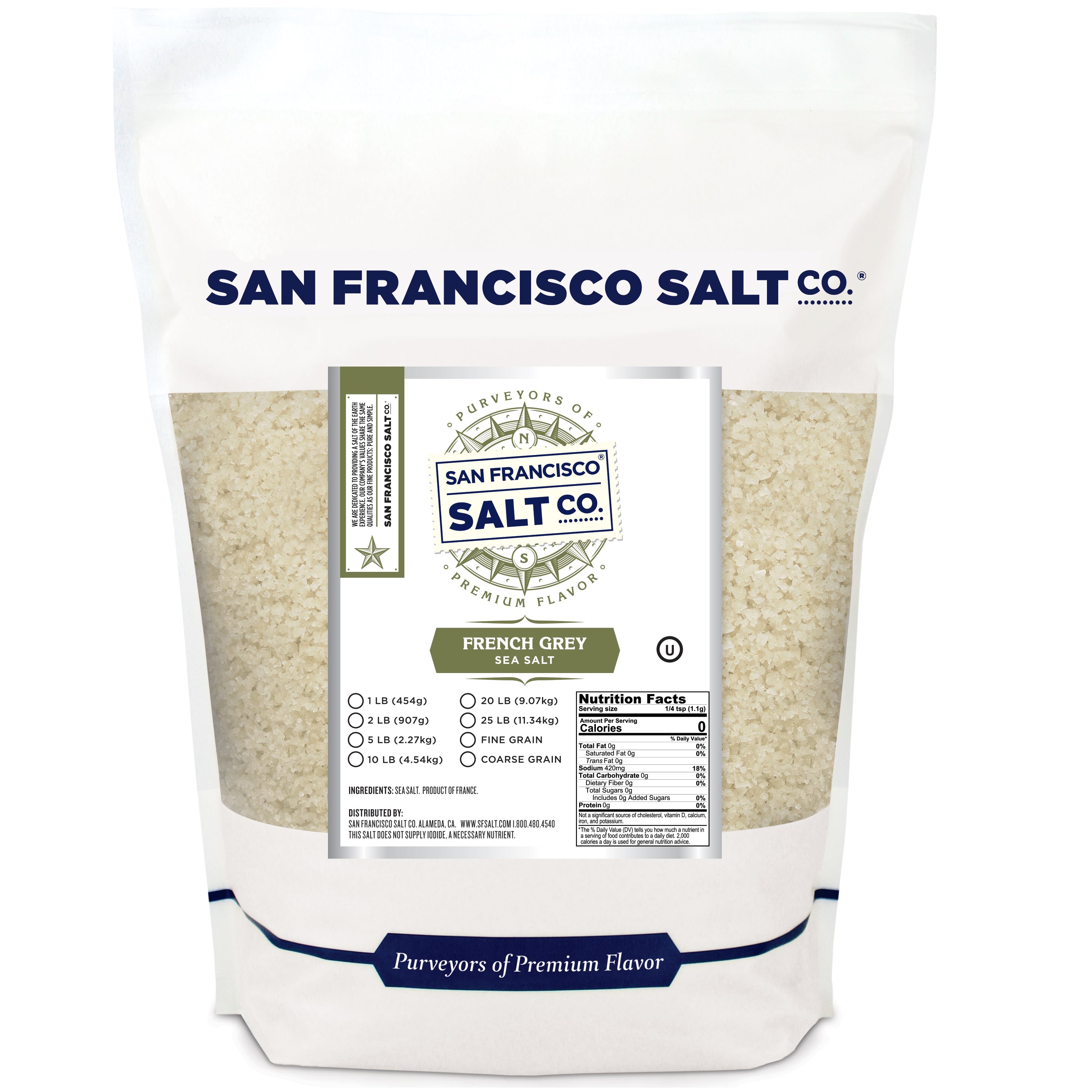 French Grey Sea Salt - San Francisco Salt Company