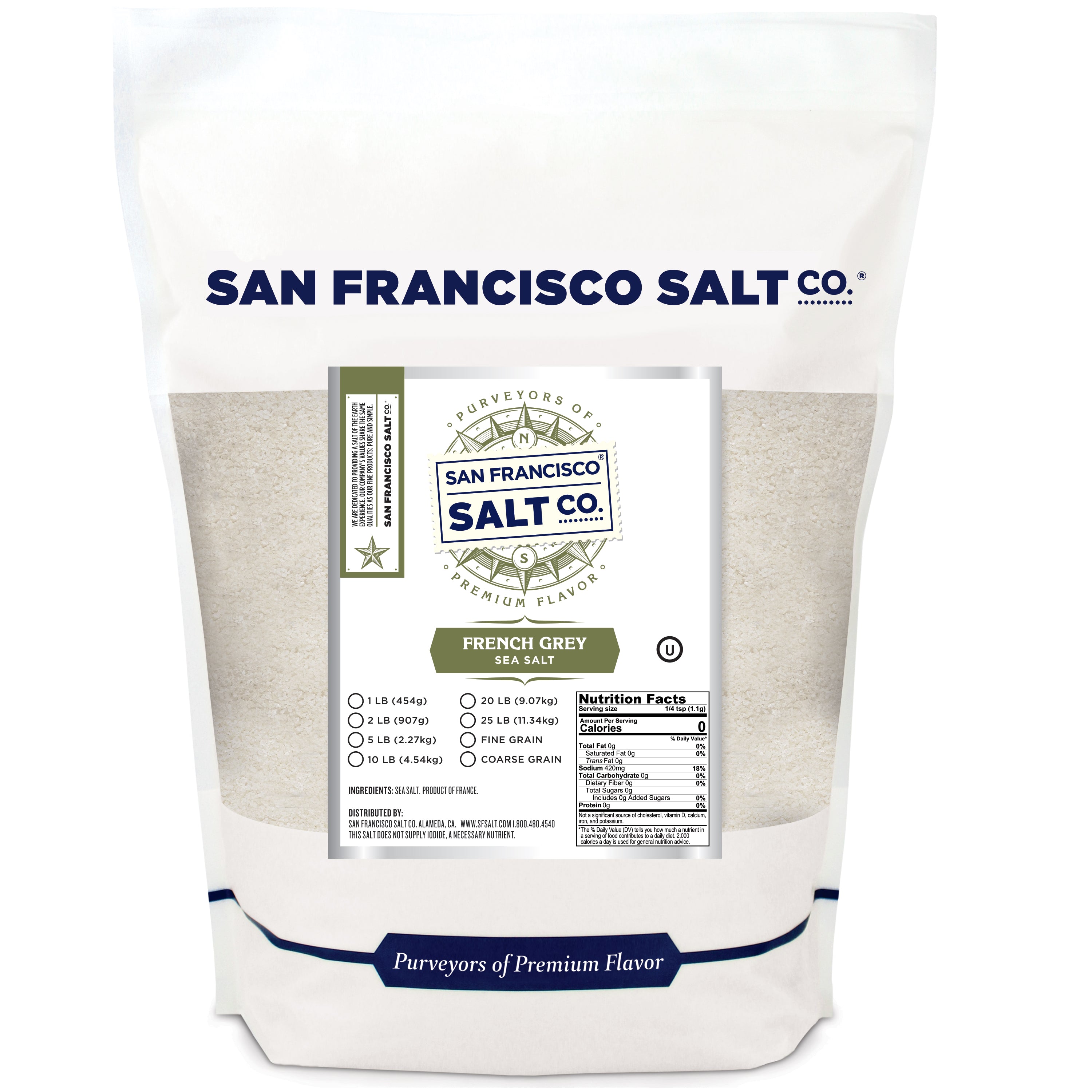 French Grey Sea Salt - San Francisco Salt Company