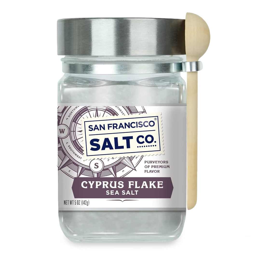 Cyprus Flake Salt 5 oz Chef's Jar