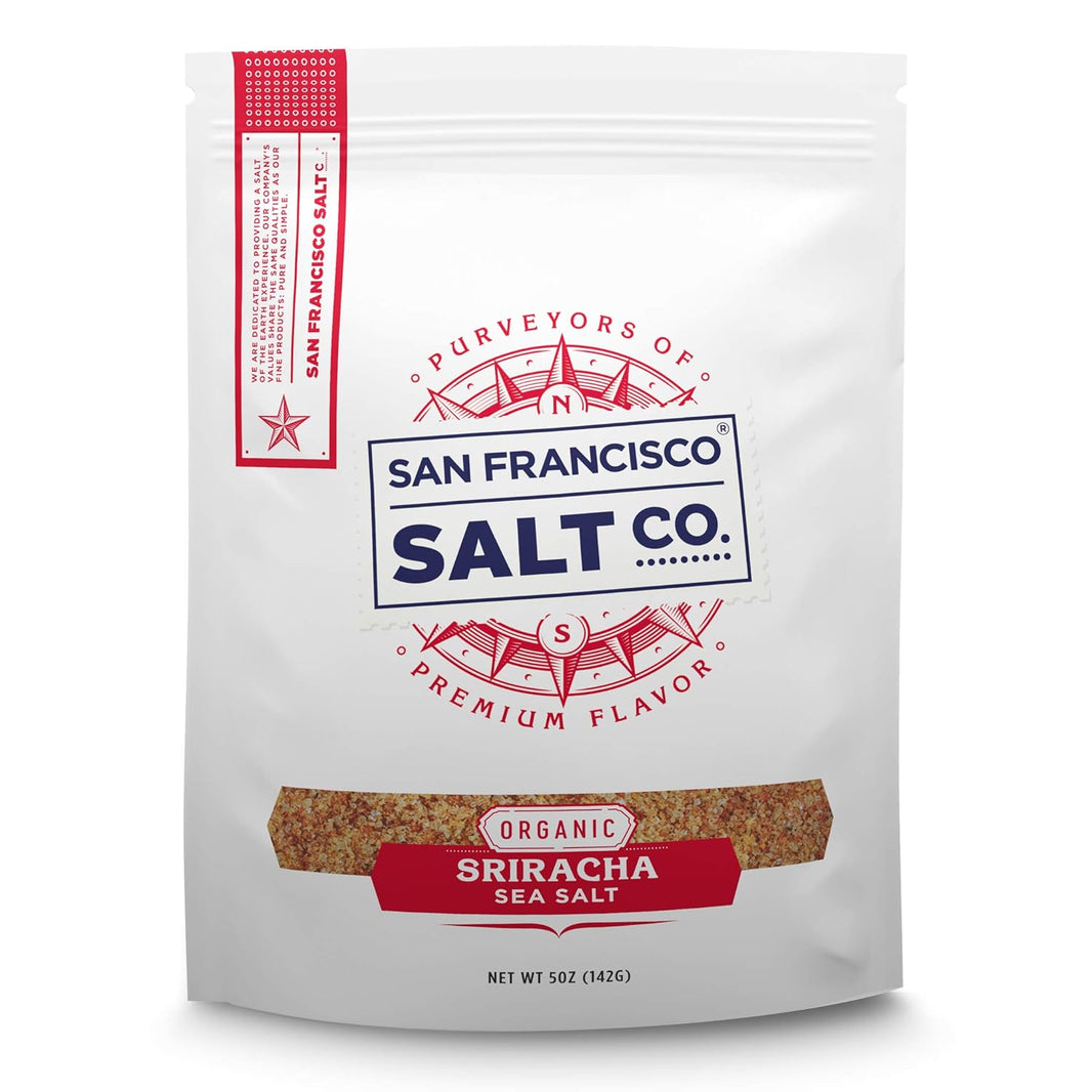 Organic Spicy Sriracha Sea Salt 5 oz Pouch