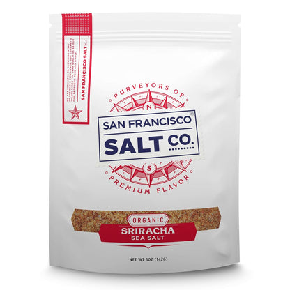 Organic Spicy Sriracha Sea Salt 5 oz Pouch