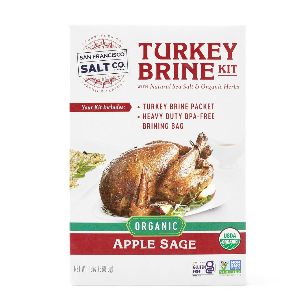 Organic Turkey Brine Kit - Apple Sage