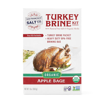 Organic Turkey Brine Kit - Apple Sage