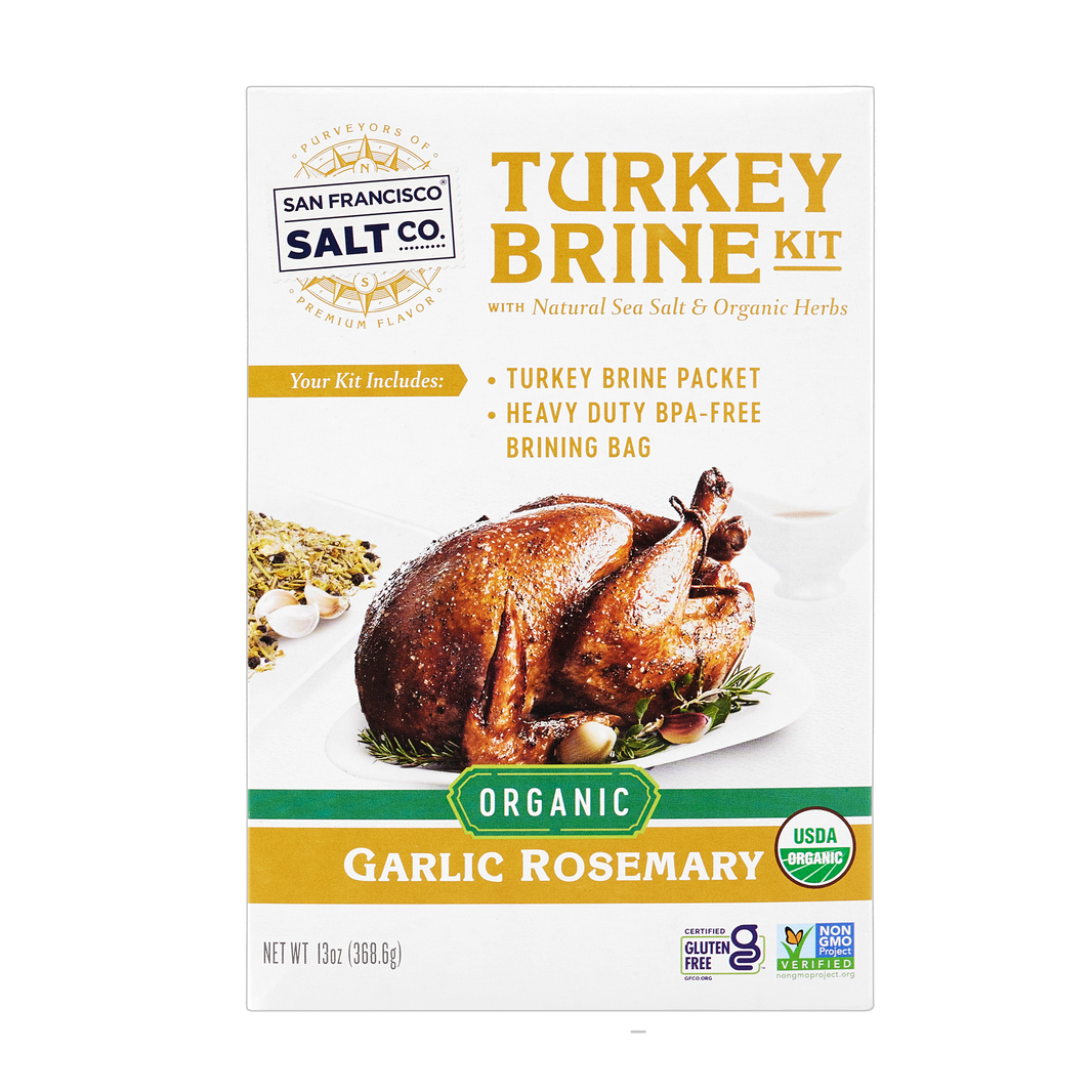 Organic Turkey Brine Kit - Garlic Rosemary