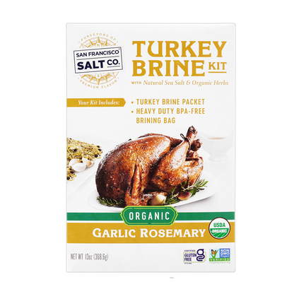Organic Turkey Brine Kit Trio