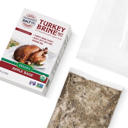 Organic Turkey Brine Kit - Apple Sage
