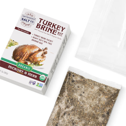 Organic Turkey Brine Kit - Hickory & Herb