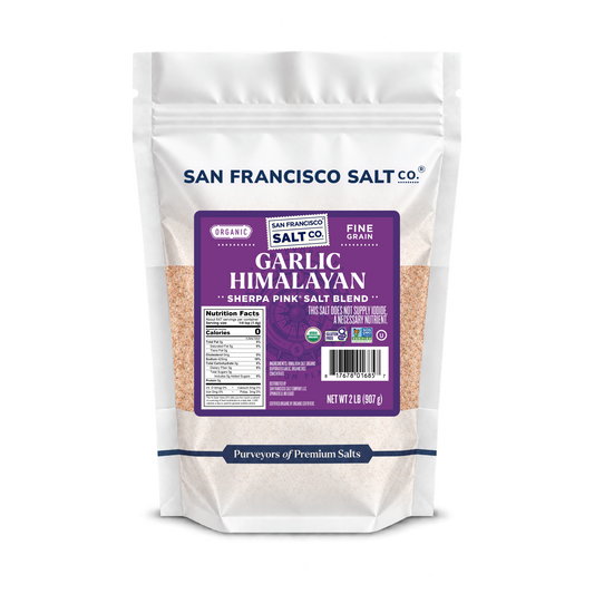 Organic Garlic Himalayan Salt