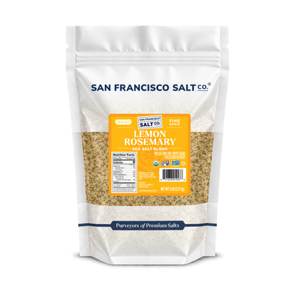 Organic Lemon Rosemary Sea Salt