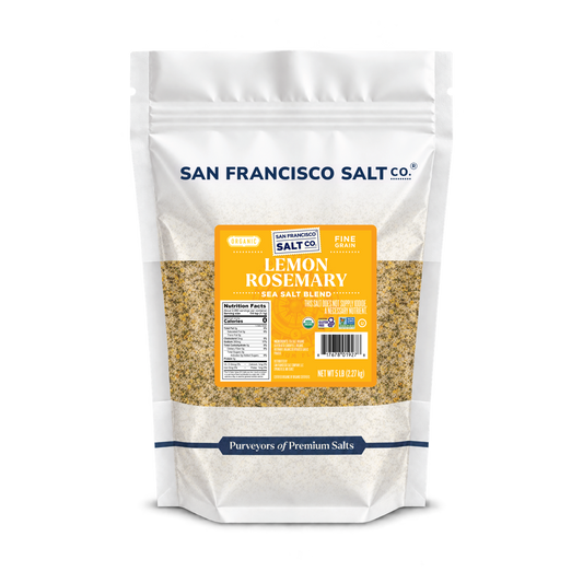 Organic Lemon Rosemary Sea Salt
