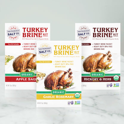 Organic Turkey Brine Kit Trio