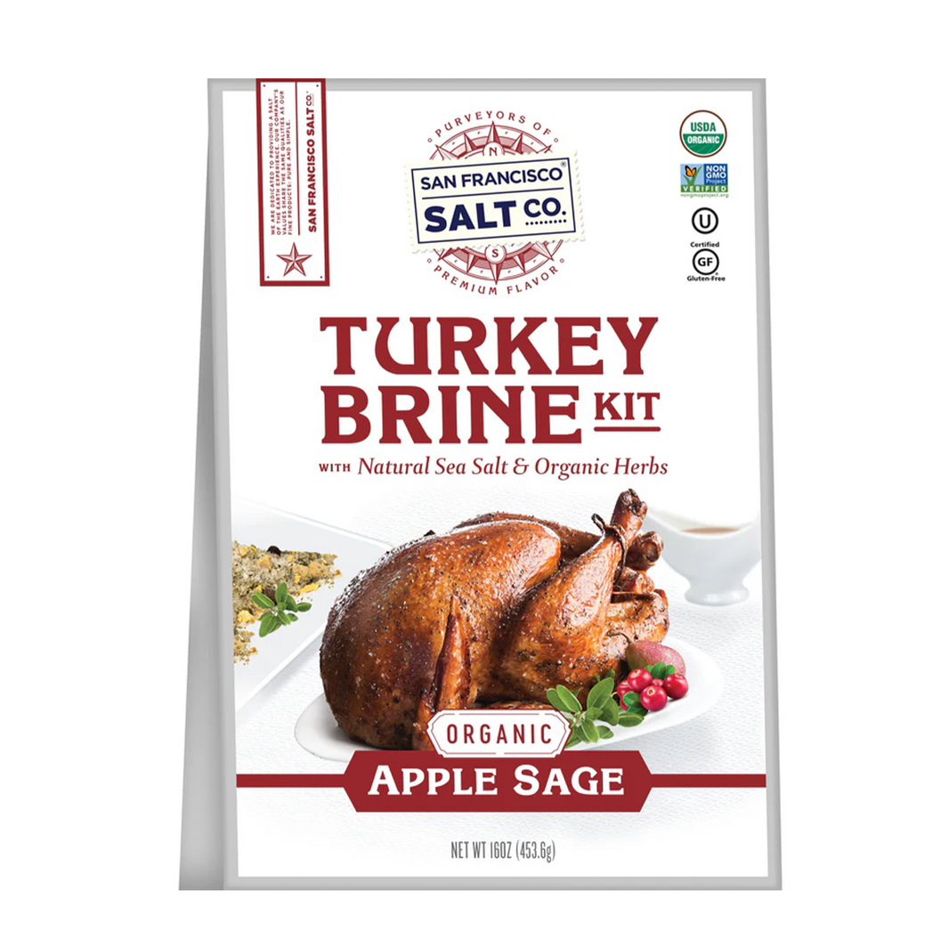 Organic Turkey Brine Kit - Apple Sage