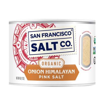 Organic Onion Himalayan Salt 4 oz Stackable