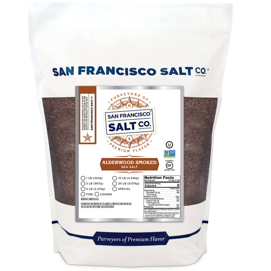 Smoked Alderwood Salt - San Francisco Salt Company