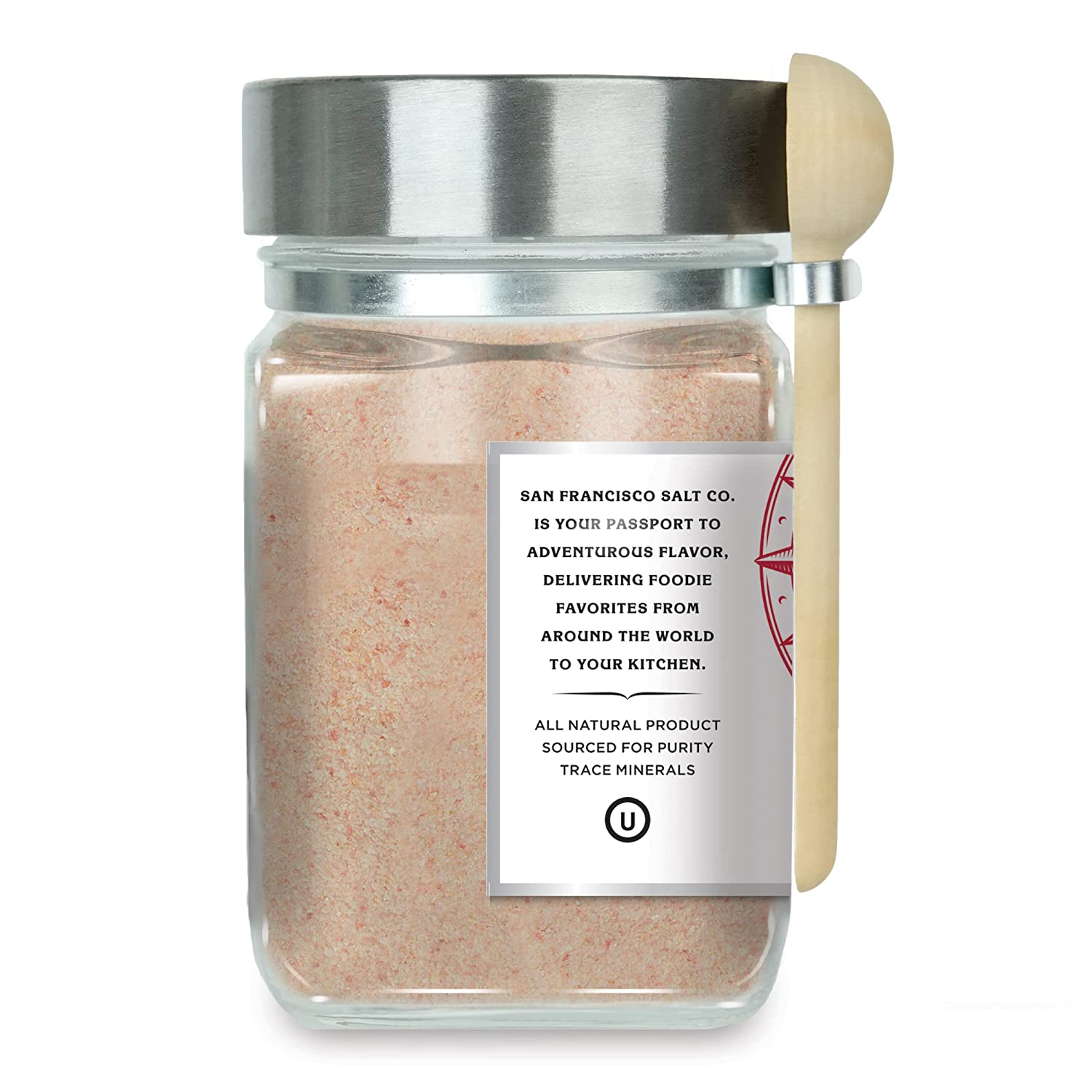 Sherpa Pink® Himalayan Salt 10 oz. Chef's Jar - San Francisco Salt Company