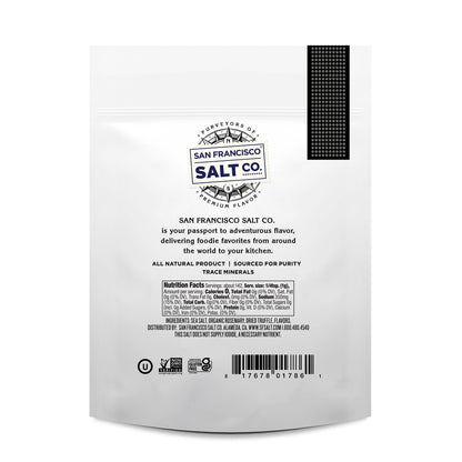 Black Truffle Sea Salt with Organic Rosemary - 5 oz Pouch